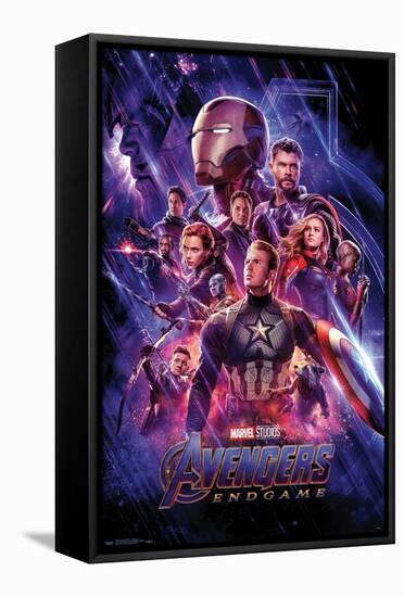 Marvel Cinematic Universe - Avengers - Endgame - One Sheet-Trends International-Framed Stretched Canvas