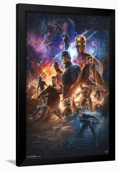 Marvel Cinematic Universe - Avengers - Endgame - Space-Trends International-Framed Poster