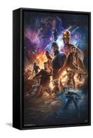 Marvel Cinematic Universe - Avengers - Endgame - Space-Trends International-Framed Stretched Canvas