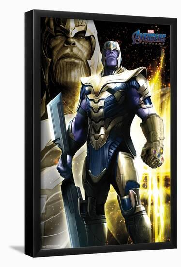 Marvel Cinematic Universe - Avengers - Endgame - Thanos-Trends International-Framed Poster