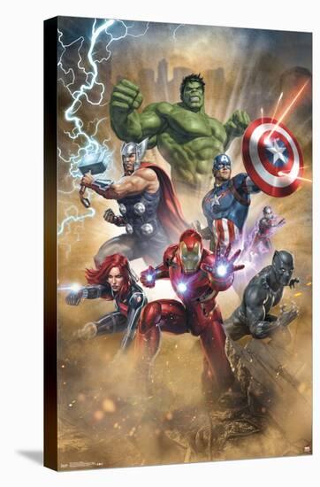 Marvel Cinematic Universe - Avengers - Fantastic-Trends International-Stretched Canvas