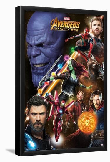 Marvel Cinematic Universe - Avengers - Infinity War - Challenge-Trends International-Framed Poster