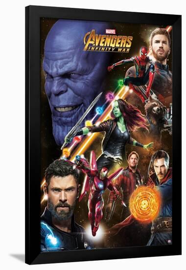 Marvel Cinematic Universe - Avengers - Infinity War - Challenge-Trends International-Framed Poster