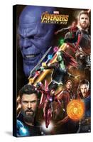 Marvel Cinematic Universe - Avengers - Infinity War - Challenge-Trends International-Stretched Canvas