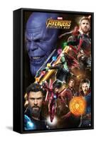 Marvel Cinematic Universe - Avengers - Infinity War - Challenge-Trends International-Framed Stretched Canvas