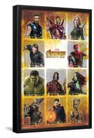 Marvel Cinematic Universe - Avengers - Infinity War - Collage-Trends International-Framed Poster