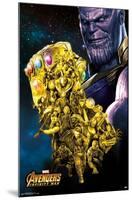 Marvel Cinematic Universe - Avengers - Infinity War - Fist-Trends International-Mounted Poster