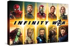 Marvel Cinematic Universe - Avengers - Infinity War - Group-Trends International-Stretched Canvas