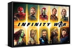 Marvel Cinematic Universe - Avengers - Infinity War - Group-Trends International-Framed Stretched Canvas