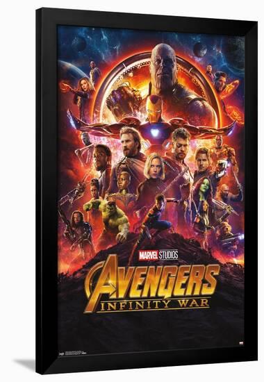 Marvel Cinematic Universe: Avengers: Infinity War - One Sheet Premium Poster-null-Framed Standard Poster