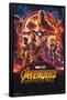 Marvel Cinematic Universe - Avengers - Infinity War - One Sheet-Trends International-Framed Poster