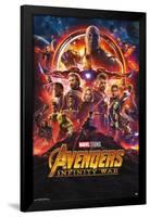 Marvel Cinematic Universe - Avengers - Infinity War - One Sheet-Trends International-Framed Poster