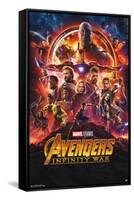 Marvel Cinematic Universe - Avengers - Infinity War - One Sheet-Trends International-Framed Stretched Canvas