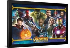 Marvel Cinematic Universe - Avengers - Infinity War - Team-Trends International-Framed Poster