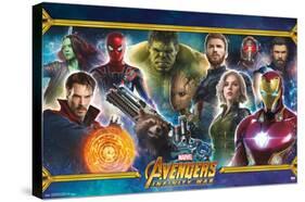 Marvel Cinematic Universe - Avengers - Infinity War - Team-Trends International-Stretched Canvas