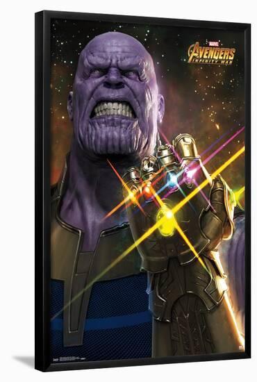 Marvel Cinematic Universe - Avengers - Infinity War - Thanos-Trends International-Framed Poster
