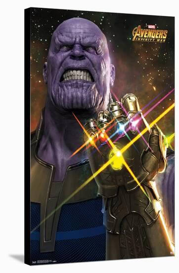 Marvel Cinematic Universe - Avengers - Infinity War - Thanos-Trends International-Stretched Canvas