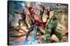Marvel Cinematic Universe - Avengers - Mural-Trends International-Stretched Canvas