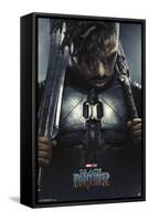 Marvel Cinematic Universe - Black Panther - Erik Killmonger One Sheet-Trends International-Framed Stretched Canvas