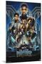 Marvel Cinematic Universe: Black Panther - Group One Sheet Premium Poster-null-Mounted Standard Poster