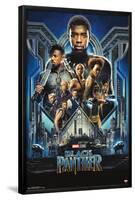 Marvel Cinematic Universe - Black Panther - Group One Sheet-Trends International-Framed Poster