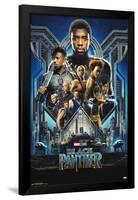 Marvel Cinematic Universe - Black Panther - Group One Sheet-Trends International-Framed Poster