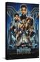 Marvel Cinematic Universe - Black Panther - Group One Sheet-Trends International-Stretched Canvas