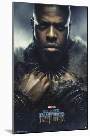 Marvel Cinematic Universe - Black Panther - M'Baku One Sheet-Trends International-Mounted Poster