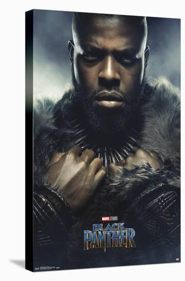 Marvel Cinematic Universe - Black Panther - M'Baku One Sheet-Trends International-Stretched Canvas