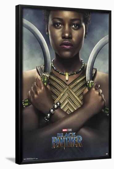 Marvel Cinematic Universe - Black Panther - Nakia One Sheet-Trends International-Framed Poster