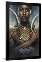 Marvel Cinematic Universe - Black Panther - Nakia One Sheet-Trends International-Framed Poster