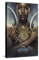 Marvel Cinematic Universe - Black Panther - Nakia One Sheet-Trends International-Stretched Canvas