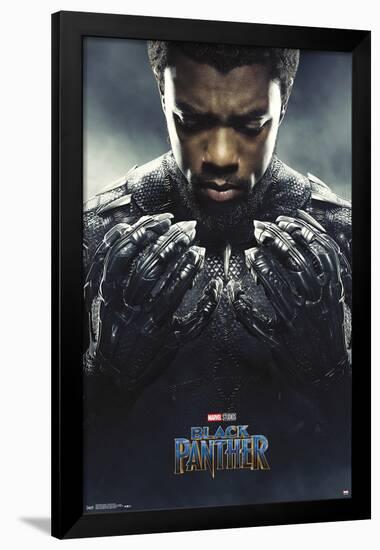 Marvel Cinematic Universe Black Panther - One Sheet-Trends International-Framed Poster