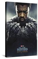 Marvel Cinematic Universe Black Panther - One Sheet-Trends International-Stretched Canvas