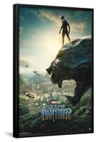 Marvel Cinematic Universe - Black Panther - Panther Monument One Sheet-Trends International-Framed Poster