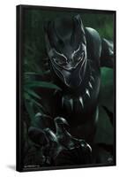 Marvel Cinematic Universe - Black Panther - T'Challa-Trends International-Framed Poster