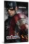 Marvel Cinematic Universe - Captain America - Civil War - Shield Reflection One Sheet-Trends International-Mounted Poster