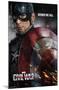 Marvel Cinematic Universe - Captain America - Civil War - Shield Reflection One Sheet-Trends International-Mounted Poster