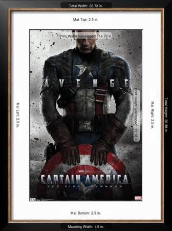 Marvel Cinematic Universe Captain America The First Avenger One Sheet Print Allposters Com Marvel Cinematic Universe Captain America The First Avenger One Sheet Print Allposters Com