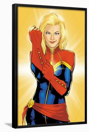 Marvel Cinematic Universe - Captain Marvel - Glove-Trends International-Framed Poster