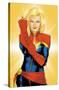 Marvel Cinematic Universe - Captain Marvel - Glove-Trends International-Stretched Canvas