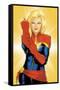 Marvel Cinematic Universe - Captain Marvel - Glove-Trends International-Framed Stretched Canvas