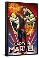 Marvel Cinematic Universe - Captain Marvel - Heroic-Trends International-Framed Poster