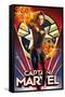 Marvel Cinematic Universe - Captain Marvel - Heroic-Trends International-Framed Stretched Canvas