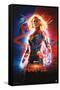 Marvel Cinematic Universe - Captain Marvel - One Sheet-Trends International-Framed Stretched Canvas