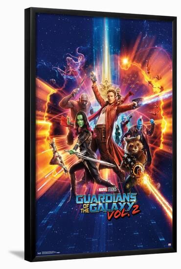 Marvel Cinematic Universe - Guardians of the Galaxy 2 - Cosmic-Trends International-Framed Poster