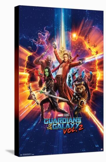 Marvel Cinematic Universe - Guardians of the Galaxy 2 - Cosmic-Trends International-Stretched Canvas