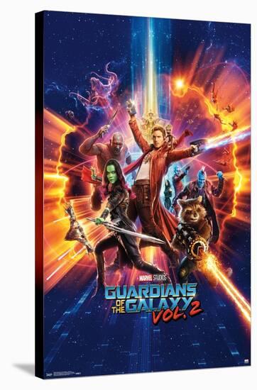 Marvel Cinematic Universe - Guardians of the Galaxy 2 - Cosmic-Trends International-Stretched Canvas