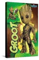 Marvel Cinematic Universe - Guardians of the Galaxy 2 - Groot-Trends International-Stretched Canvas