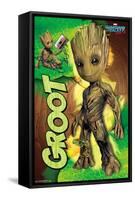 Marvel Cinematic Universe - Guardians of the Galaxy 2 - Groot-Trends International-Framed Stretched Canvas